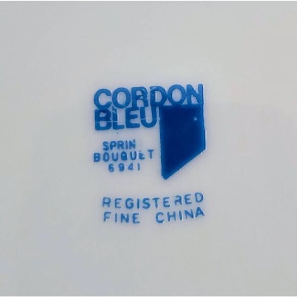 Spring Bouquet by BIA CORDON BLEU Fine China Two Replacement Dinner Plates - Picture 10 of 12